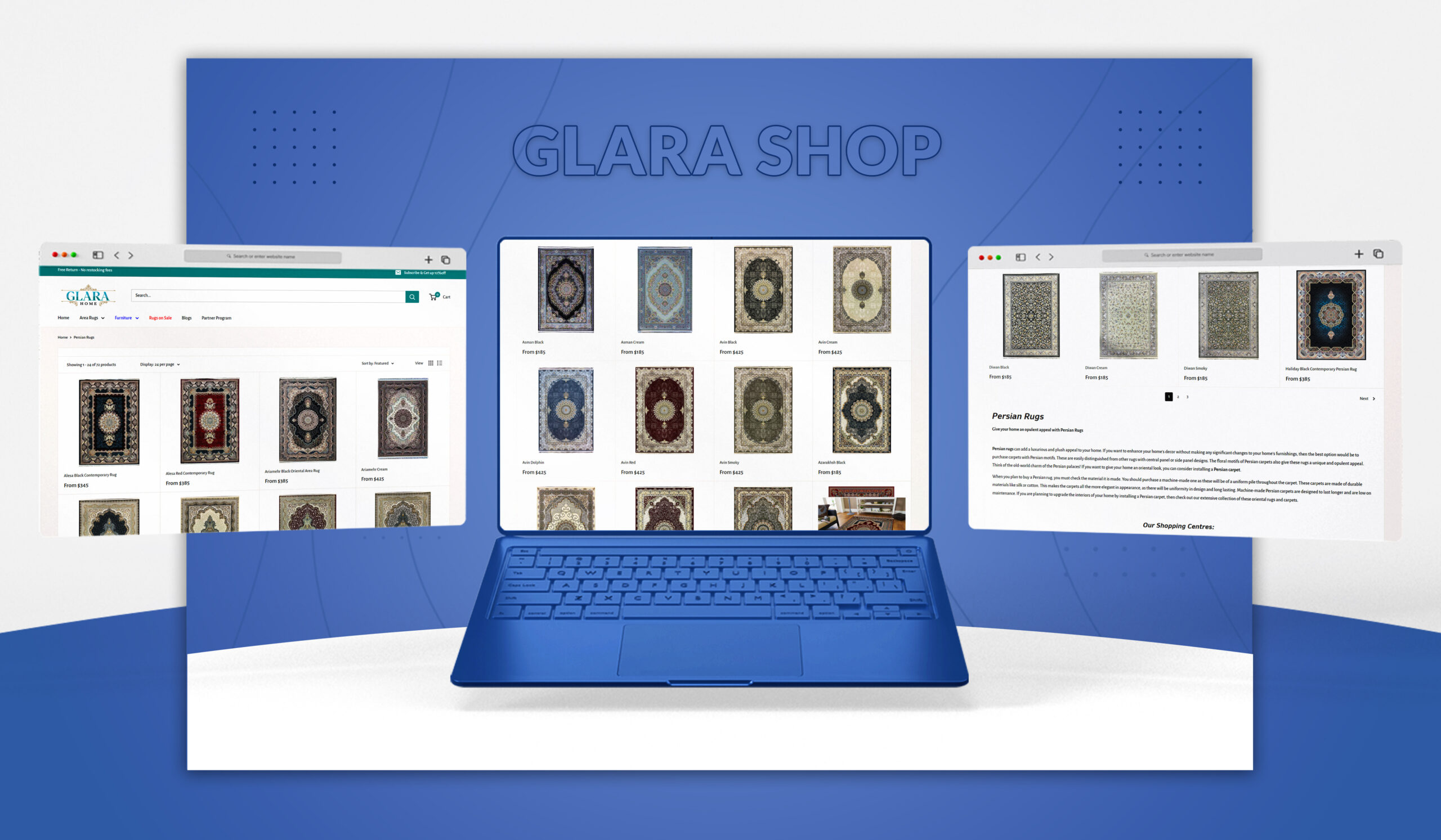 Glara Shop-Screenshot