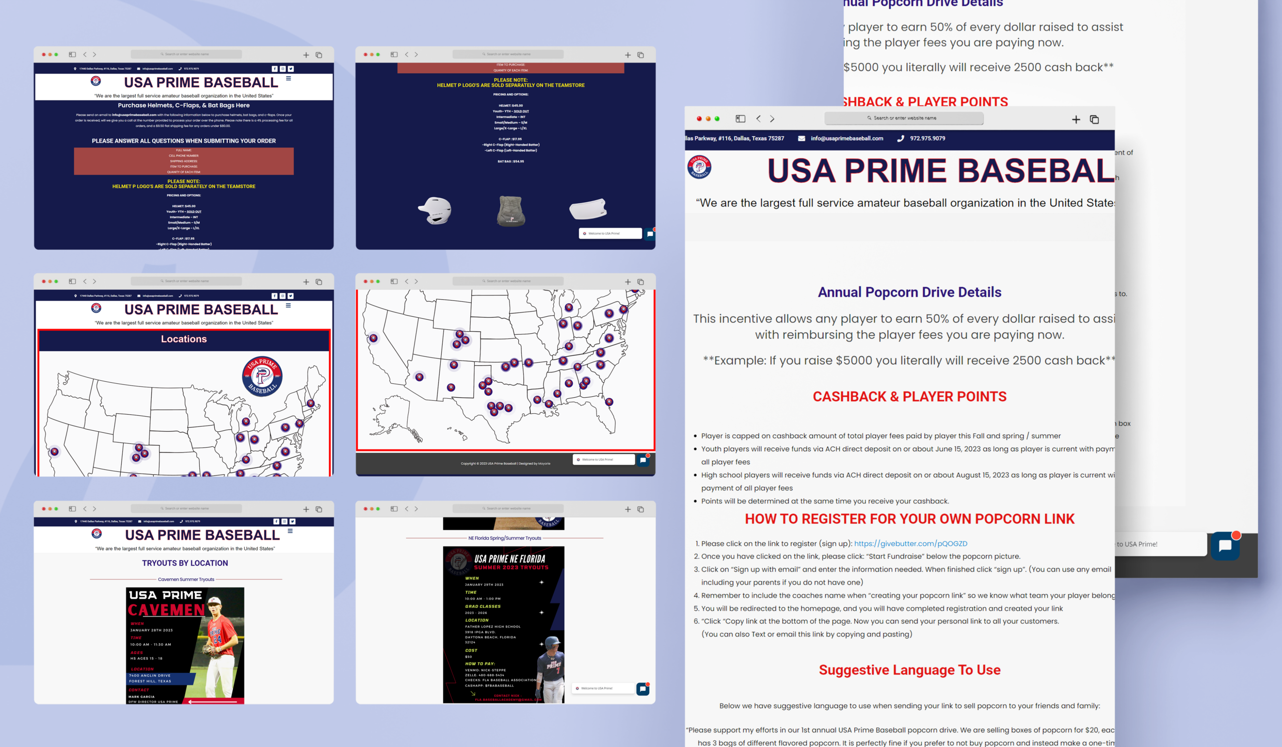 USA Prime Baseball-Screenshot