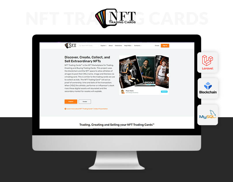 NFT Trading Cards-Screenshot