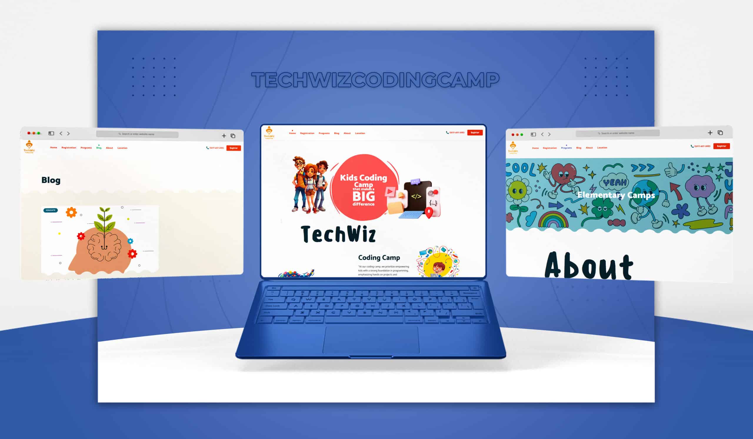 Techwiz coding camp-Screenshot